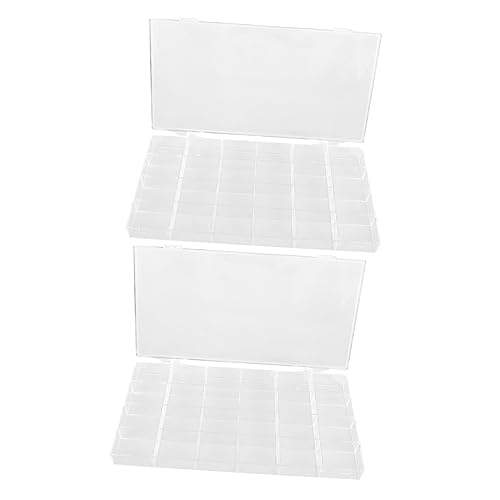 DOITOOL 2stücke Maniküre-zubehörbox Mit Fächern Aufbewahrungsbox Für Nagelzubehör Praktischer Aufbewahrungsbehälter Langlebig Kompakt Und Einfach Zu Bedienen DOITOOL 2stücke Maniküre-zubehörbox Mit Fächern Aufbewahrungsbox Für Nagelzubehör Praktischer Aufbewahrungsbehälter Langlebig Kompakt Und Einfach Zu Bedienen von DOITOOL