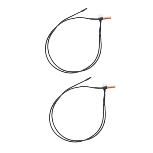 DOITOOL 2 Stück Ntc Temperatursensor für Klimaanlagen Wasserdichte Epoxid Beschichtete Thermistor Sonde Hohe Sensitivität Präzise Temperaturregelung Kompatibel Hvac Ersatzteil von DOITOOL