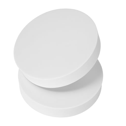 DOITOOL 2 Stück Polystyrol Schaumstoffkreise Weiße Runde Schaumstoffplatten Glatte Oberfläche Leicht und Tragbar für DIY Kunstprojekte Malunterlage Modellierung und Kreative Gestaltung DOITOOL 2 Stück Polystyrol Schaumstoffkreise Weiße Runde Schaumstoffplatten Glatte Oberfläche Leicht und Tragbar für DIY Kunstprojekte Malunterlage Modellierung und Kreative Gestaltung von DOITOOL