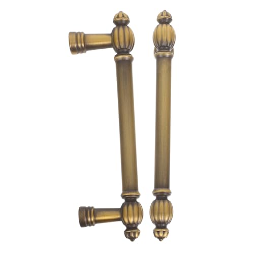DOITOOL 2 Stück Retro Schrankgriffe aus Massivem Zinklegierung Ergonomische Vintage Möbelgriffe mit Lochabstand für Küchenschränke Kleiderschränke und Kommoden DOITOOL 2 Stück Retro Schrankgriffe aus Massivem Zinklegierung Ergonomische Vintage Möbelgriffe mit Lochabstand für Küchenschränke Kleiderschränke und Kommoden von DOITOOL