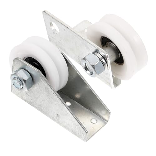 DOITOOL 2 Stück Schiebetürrollen aus Robuste Pulley für Möbel Glas Aluminiumschiebetüren Geräuscharm Langlebig Geeignet für Kleiderschränke Vitrinen DOITOOL 2 Stück Schiebetürrollen aus Robuste Pulley für Möbel Glas Aluminiumschiebetüren Geräuscharm Langlebig Geeignet für Kleiderschränke Vitrinen von DOITOOL