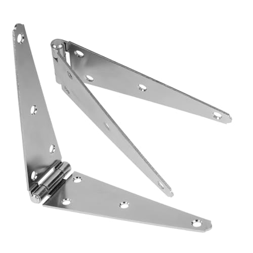 DOITOOL 2 Stück Schwere Metall türscharniere Verzinkte Band scharniere für Gartentore Scheunen Garagentüren Robuste Türbänder für Fenster Schränke Vielseitige Außenanwendung DOITOOL 2 Stück Schwere Metall türscharniere Verzinkte Band scharniere für Gartentore Scheunen Garagentüren Robuste Türbänder für Fenster Schränke Vielseitige Außenanwendung von DOITOOL