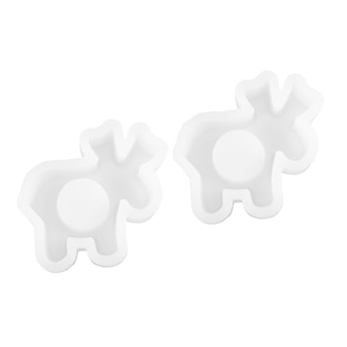 DOITOOL 2 Stück Silikonform Kerzenhalter Weihnachtselch Langlebig Bpa-frei DIY Kerzenhalter Gießform für Epoxidharz und Duftkerzen Kreative Weihnachtsdeko Silikonform Kerzenständer DOITOOL 2 Stück Silikonform Kerzenhalter Weihnachtselch Langlebig Bpa-frei DIY Kerzenhalter Gießform für Epoxidharz und Duftkerzen Kreative Weihnachtsdeko Silikonform Kerzenständer von DOITOOL