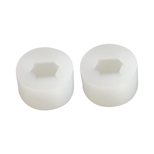 DOITOOL 2 Stück Silikonform für Kreative Kerzen und Flexible und Langlebige Gießform für Diy Bastelprojekte Geeignet für Individuelle Designs und Farben von DOITOOL