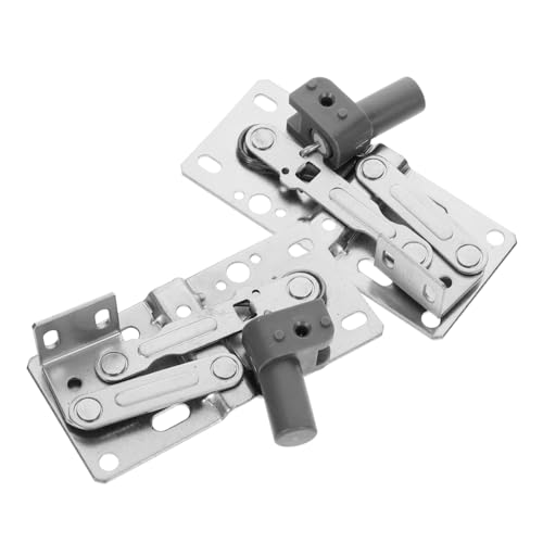 DOITOOL 2 Stück Soft Close Klappenbeschläge für Möbel Verstellbare Verdeckte Scharniere für Küchenschränke und Schuhschränke mit Dämpfung für Geräuschloses Schließen von DOITOOL