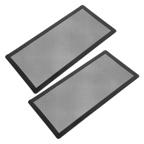 DOITOOL 2 Stück Staubnetz Coole Gadgets Computer-Fan Led Klimaanlage Deckenventilator-Adapter Filtermatten Profil Desktop-lüfter Raumlüfter Nuss Luft Gehäuselüfter Reversibel Hub Black PVC DOITOOL 2 Stück Staubnetz Coole Gadgets Computer-Fan Led Klimaanlage Deckenventilator-Adapter Filtermatten Profil Desktop-lüfter Raumlüfter Nuss Luft Gehäuselüfter Reversibel Hub Black PVC von DOITOOL