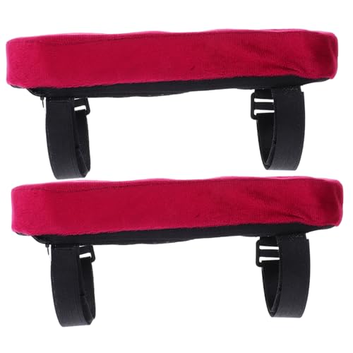 DOITOOL 2 Stück Stuhl Armpolster Ergonomische Armlehnenpolster Gaming Armlehne Schreibtischstuhlbezug Ergonomischer Büro Schreibtischstuhl Bürostuhl Armersatz Bürostuhl Armbezug von DOITOOL
