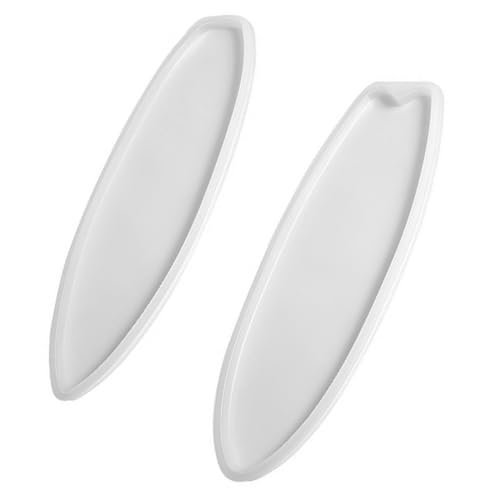 DOITOOL 2 Stück Surfbrettform untersetzer silikonform Surfbrett Silikonform Surfboard Untersetzer Form für Surfbrett-Gussform Epoxidharzformen Silikon Gießform aus Schmuckharz Kieselgel von DOITOOL