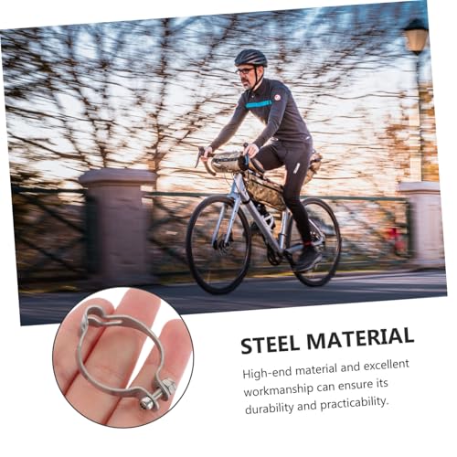 DOITOOL 2 Stück Teiliges Fahrradkabel klemmen aus Metall Stabile Fixierung für Brems Schaltzüge Langlebig und Leicht Geeignet für Rohr Praktisches Fahrradzubehör für Mountainbike und von DOITOOL