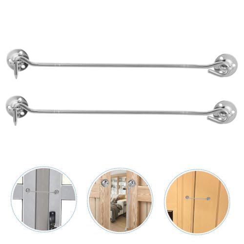DOITOOL 2 Stück Teiliges Fensterhaken Windschutz Altmodisch Robust Einfache Montage Langlebig für Sichere Fensterbefestigung DOITOOL 2 Stück Teiliges Fensterhaken Windschutz Altmodisch Robust Einfache Montage Langlebig für Sichere Fensterbefestigung von DOITOOL