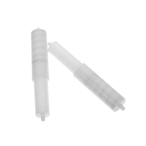 DOITOOL 2 Stück Teiliges Kunststoff Toilettenpapierhalter Ersatzrollen mit Federbelastetem Einziehbarem Kern für Badezimmer Langlebig Praktische Toilettenpapierrollenhalterung für von DOITOOL