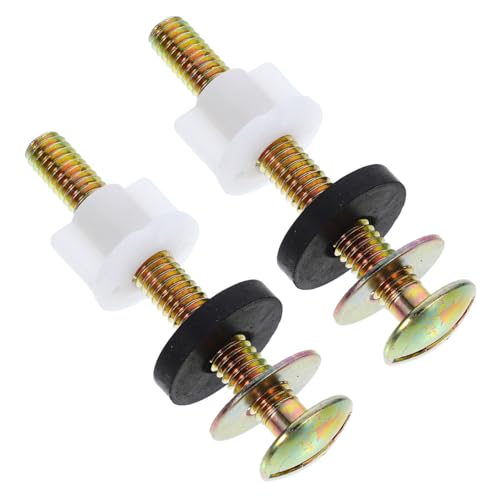 DOITOOL 2 Stück Toilettensitz Ersatzschrauben mit Dichtung Split Design Wc Sitz Befestigung Schrauben und Muttern für Stabile Fixierung im Wasserbehälter Einfache Montage Geeignet für DOITOOL 2 Stück Toilettensitz Ersatzschrauben mit Dichtung Split Design Wc Sitz Befestigung Schrauben und Muttern für Stabile Fixierung im Wasserbehälter Einfache Montage Geeignet für von DOITOOL
