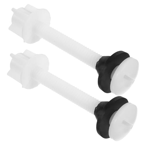 DOITOOL 2 Stück Toilettensitz Schrauben Ersatz Befestigungsschrauben Wc Sitz Scharniere Robust Rostfrei Abs Gummi Vielseitig für Haushalt Büro und Gewerbe DOITOOL 2 Stück Toilettensitz Schrauben Ersatz Befestigungsschrauben Wc Sitz Scharniere Robust Rostfrei Abs Gummi Vielseitig für Haushalt Büro und Gewerbe von DOITOOL