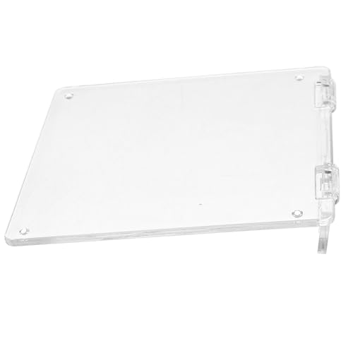 DOITOOL 2 Stück Transparente Schutzabdeckung für Temperaturregler Staub Schmutzabweisend Einfache Montage Langlebiger Panel schutz für Zentrale Steuerung Wasserbeständig von DOITOOL