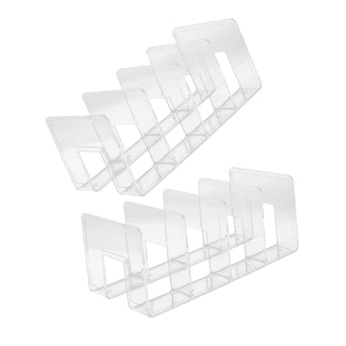 DOITOOL 2 Stück Transparenter Schreibtisch Organizer mit Fächern Klarer Akten und Bücherhalter für Büro Studium Bibliothek Klassifizierter Desktop Aufbewahrungsständer zur Platzsparenden DOITOOL 2 Stück Transparenter Schreibtisch Organizer mit Fächern Klarer Akten und Bücherhalter für Büro Studium Bibliothek Klassifizierter Desktop Aufbewahrungsständer zur Platzsparenden von DOITOOL