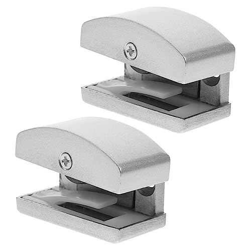 DOITOOL 2stücke Dusch Tür Bodenschienen Für Glas Türen Verstellbare Türstopper Für Schiebetüren Für Badezimmer Und Küchen Aus Robustem DOITOOL 2stücke Dusch Tür Bodenschienen Für Glas Türen Verstellbare Türstopper Für Schiebetüren Für Badezimmer Und Küchen Aus Robustem von DOITOOL