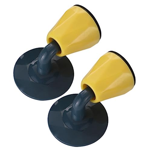 DOITOOL 2 Stück Türstopper für Unterkante Geräuschdämpfende Wandstopper Sicherer Schutz für Türen Bad Küche Schlafzimmer und Büro Selbstklebend und Einfach zu Montieren von DOITOOL