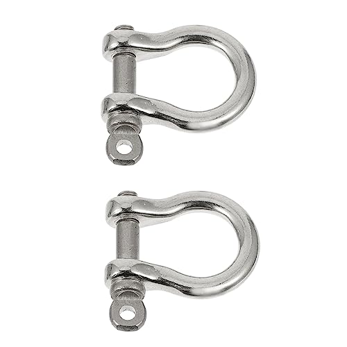 DOITOOL 2 Stück U Form D Ringe Schlüsselhalter Reinem Handgemachte D Ringe für DIY Projekte für Rucksäcke Hundehalsbänder und Mehr DOITOOL 2 Stück U Form D Ringe Schlüsselhalter Reinem Handgemachte D Ringe für DIY Projekte für Rucksäcke Hundehalsbänder und Mehr von DOITOOL