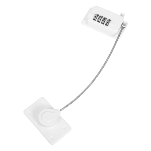 DOITOOL 2 Stück Verstellbare Kindersichere Fenster Kühlschrank-schlösser aus Metall Selbstklebende Kindersicherung für Fenster Gefrierschrank Schubladen und Backofen Zuverlässig und DOITOOL 2 Stück Verstellbare Kindersichere Fenster Kühlschrank-schlösser aus Metall Selbstklebende Kindersicherung für Fenster Gefrierschrank Schubladen und Backofen Zuverlässig und von DOITOOL