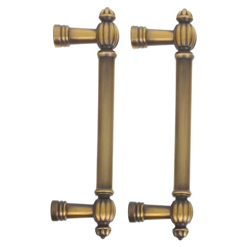 DOITOOL 2 Stück Vintage Schrankgriffe aus Robustem Zinklegierung mit Lochabstand Antike Küchenschubladen Kleiderschrankgriffe Einfach zu Montierende Retro Möbelgriffe für Kommode und DOITOOL 2 Stück Vintage Schrankgriffe aus Robustem Zinklegierung mit Lochabstand Antike Küchenschubladen Kleiderschrankgriffe Einfach zu Montierende Retro Möbelgriffe für Kommode und von DOITOOL