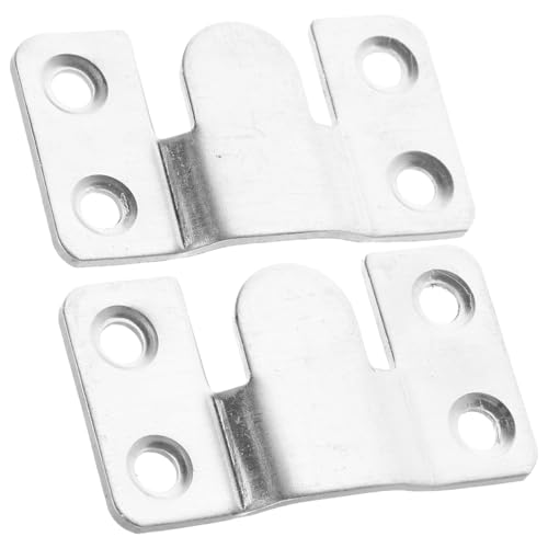DOITOOL 2 Stück Wandhalterungen für Bilderrahmen und Spiegel Flush Mount Brackets für Möbelverbindung Einfache Installation Vielseitige Anwendung DOITOOL 2 Stück Wandhalterungen für Bilderrahmen und Spiegel Flush Mount Brackets für Möbelverbindung Einfache Installation Vielseitige Anwendung von DOITOOL