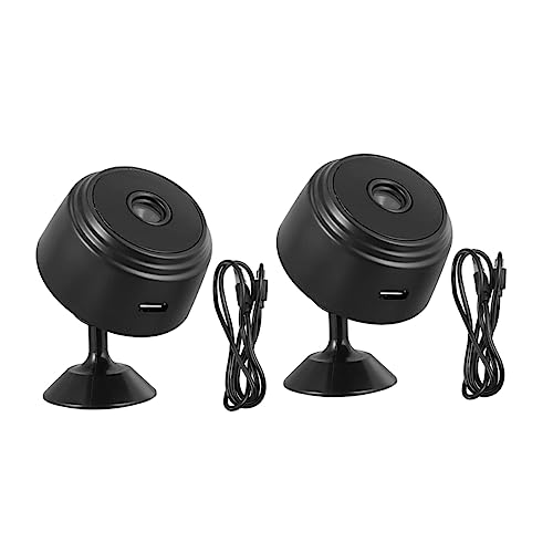 DOITOOL 2 Stück Wireless Smart Überwachungskamera mit HD Nachtsicht Bewegungserkennung für Innenräume Kompakte WLAN Fähig Magnetische Befestigung DOITOOL 2 Stück Wireless Smart Überwachungskamera mit HD Nachtsicht Bewegungserkennung für Innenräume Kompakte WLAN Fähig Magnetische Befestigung von DOITOOL