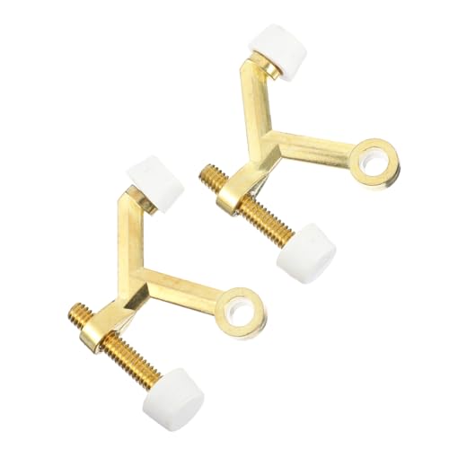 DOITOOL 2 Stück Zinklegierung Türstopper Geräuschlos Robust Integriertes Design Einfache Anbringung für Wohn Bürotüren Geeignet Praktische Türhalterung DOITOOL 2 Stück Zinklegierung Türstopper Geräuschlos Robust Integriertes Design Einfache Anbringung für Wohn Bürotüren Geeignet Praktische Türhalterung von DOITOOL