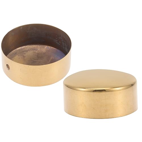 DOITOOL 2 Stücke Handlauf Endkappen Metall Stainlesss Stahl Outdoor Geländer Zubehör 50mm Durchmesser von DOITOOL