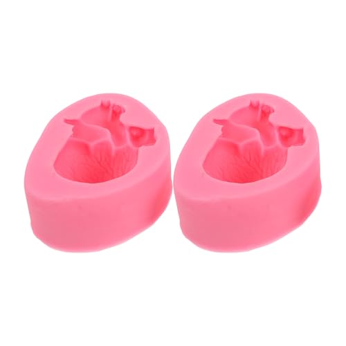 DOITOOL 2 Stücke Silikon Kuchenform Cupcake Topper Silikon Formen Herz Schokolade DIY Fondant Formen 3D Fondant Kuchen Halloween Formen Halloween Liefert Festival Form DOITOOL 2 Stücke Silikon Kuchenform Cupcake Topper Silikon Formen Herz Schokolade DIY Fondant Formen 3D Fondant Kuchen Halloween Formen Halloween Liefert Festival Form von DOITOOL