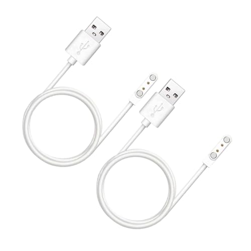 DOITOOL 2stücke Magnetische Ladekabel Für Smartwatches USB Ladekabel Pin Für Uhren von DOITOOL