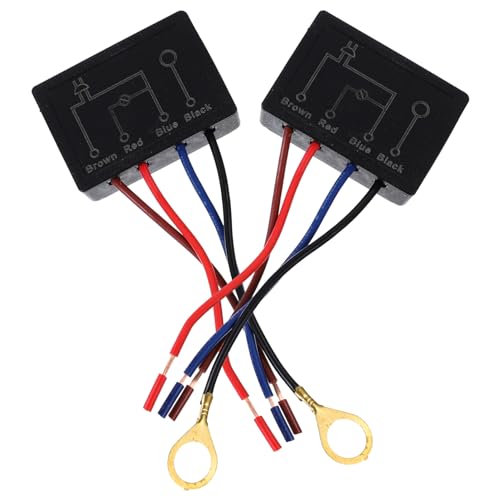 DOITOOL 2 x Schalter, Touch-Schalter, Tischlampe, Touch-Dimmer für LED-Lichter, 4-Wege-Touch-Sensor-Dimmer DOITOOL 2 x Schalter, Touch-Schalter, Tischlampe, Touch-Dimmer für LED-Lichter, 4-Wege-Touch-Sensor-Dimmer von DOITOOL