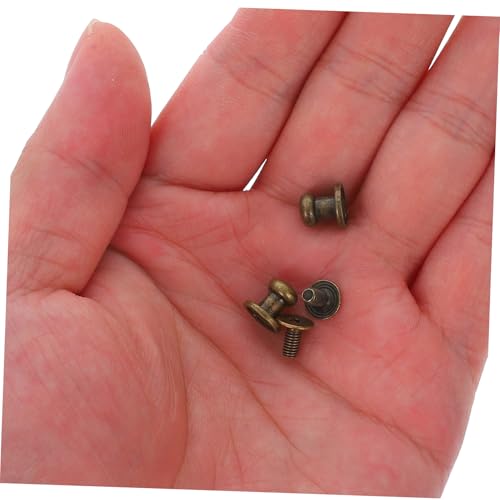 DOITOOL 20 Sätze Mini Schubladengriffe Antik Bronze Klein Vintage Möbelschubladen Griffe für Küchenschränke Kommode Truhen mit Schrauben Einfache Montage Elegantes Design von DOITOOL