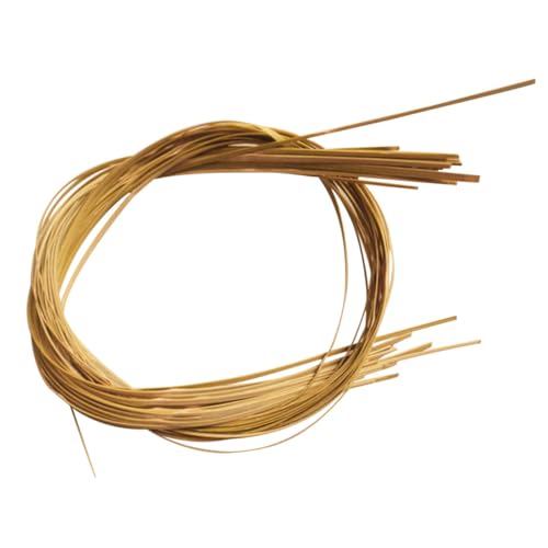 DOITOOL 20 Stück DIY Teiliges Set Natürlichen Rattan Bambusstreifen und Breit zum Korbflechten von Möbeln und Körben Weich und Flexibel DOITOOL 20 Stück DIY Teiliges Set Natürlichen Rattan Bambusstreifen und Breit zum Korbflechten von Möbeln und Körben Weich und Flexibel von DOITOOL