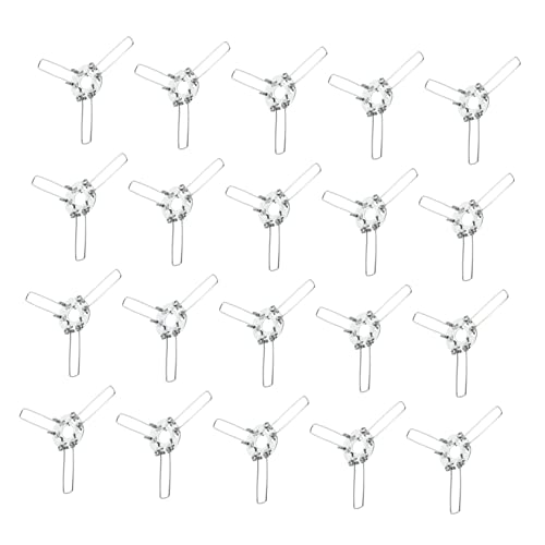 DOITOOL 20st Dreizack-lichthalterfeder Befestigung Der Lampenabdeckung Adapter Für Lampenschirmhalter Nivellierer Für Endstücke Und Lampenschirme Lampenbausatz Glätteisen Led Schmiedeeisen von DOITOOL