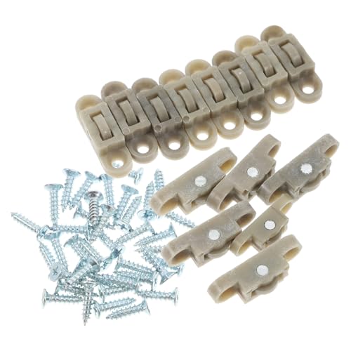 DOITOOL 20 Stück Fensterrollensystem Robuste Schiebepulley für Fenster und Schiebetüren Installieren und Langlebig für Möbel und Anwendungen im Innenbereich DOITOOL 20 Stück Fensterrollensystem Robuste Schiebepulley für Fenster und Schiebetüren Installieren und Langlebig für Möbel und Anwendungen im Innenbereich von DOITOOL