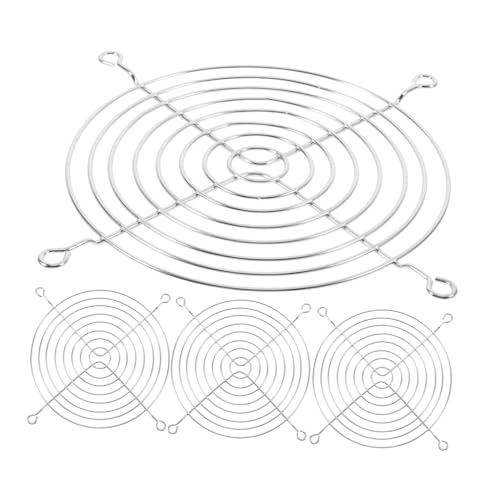 DOITOOL 20 Stück Gehäuselüftergitter Magnetisches Staubgitter Für Den Schreibtisch Befestigungsschrauben Für Wandlüfter Computerbildschirmlüfter Computer Staubschutzhülle Kleiner von DOITOOL
