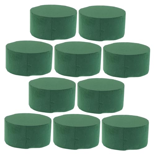 DOITOOL 20 Stück Getrocknete Blütenschlammbasis Schaumstoff für Blumenarrangements Nasser, trockener Blumenschaum Bastelschaum für Blumen Nass Blumenschaum DIY-Steckschaum Grün von DOITOOL