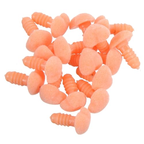 DOITOOL 20 Stück Herzförmige Sicherheitsnasen für DIY Puppen Flocking Nose Props für Häkeltiere Plüschspielzeug und Handwerksprojekte Flesh Color DOITOOL 20 Stück Herzförmige Sicherheitsnasen für DIY Puppen Flocking Nose Props für Häkeltiere Plüschspielzeug und Handwerksprojekte Flesh Color von DOITOOL