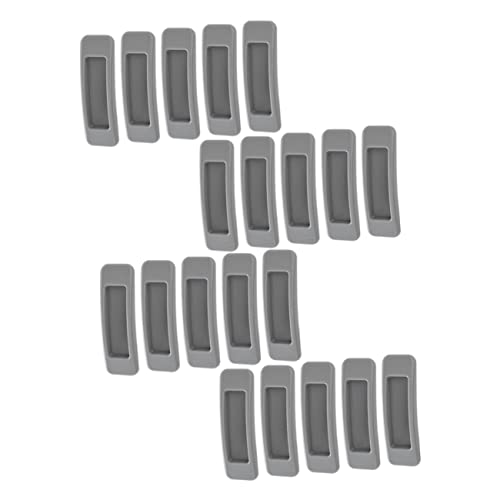 DOITOOL 20 Stück Klebegriff Selbstklebende Tür und Fenstergriffe für Schränke und Schiebetüren Graue Langlebige und Ergonomische Möbelbeschläge DOITOOL 20 Stück Klebegriff Selbstklebende Tür und Fenstergriffe für Schränke und Schiebetüren Graue Langlebige und Ergonomische Möbelbeschläge von DOITOOL