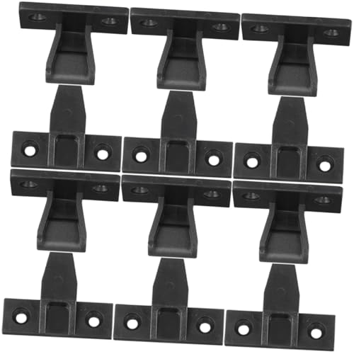 DOITOOL 20 Stück Möbelverbindungsbeschläge Kunststoff Quick Fitting Eckverbindung Clips für Schrank und Kleiderschrank Einfache Installation Schwarz DOITOOL 20 Stück Möbelverbindungsbeschläge Kunststoff Quick Fitting Eckverbindung Clips für Schrank und Kleiderschrank Einfache Installation Schwarz von DOITOOL