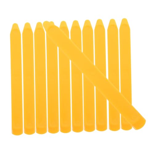 DOITOOL 20 Stück Plastikschaber Glatter Werkzeug Spatel Des Spatels Touling Finiding Tool Dichtungsspatel Fliesenmörtelverteiler Gelb von DOITOOL