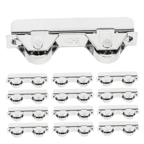 DOITOOL 20 Stück Teiliges Edelstahl Schiebetürrollen für Glas-schiebetüren Verschleißfest Geräuscharm Einfache Montage Geeignet für Vitrinen Kleiderschränke Fenster Langlebige DOITOOL 20 Stück Teiliges Edelstahl Schiebetürrollen für Glas-schiebetüren Verschleißfest Geräuscharm Einfache Montage Geeignet für Vitrinen Kleiderschränke Fenster Langlebige von DOITOOL