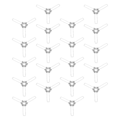 DOITOOL 20 Stück Teiliges Lampenschirm Metallclip für Lampenfassung Flexibel Einstellbar Robust für Pendelleuchten Tischlampen Wandlampen Einfache Montage ohne Werkzeug von DOITOOL
