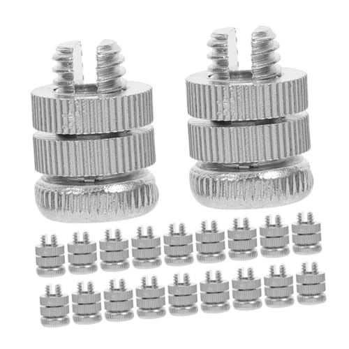 DOITOOL 20 Stück Teiliges Split-Steckklemmen-Set Aluminiumlegierung Elektrischer Zaunverbinder Automatische Drahtspannung Wetterfest Vielseitig Einsetzbar für Schule Lager Wohnbereich von DOITOOL