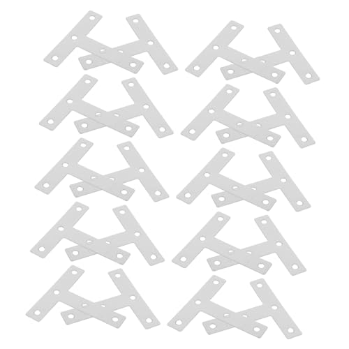 DOITOOL 20 Stück Teiliges T förmiges Edelstahl winkelverbinder Möbel eckverbindungsplatten Rostfreie Flachverbinder für Holzregale Tische Stühle Betten Fenster und Schrankreparatur DOITOOL 20 Stück Teiliges T förmiges Edelstahl winkelverbinder Möbel eckverbindungsplatten Rostfreie Flachverbinder für Holzregale Tische Stühle Betten Fenster und Schrankreparatur von DOITOOL