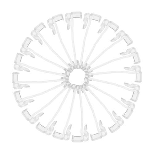 DOITOOL 20 Stück vertikaler Gardinenclip Fensterblindklammern Ersatzteile Volanthalter Halter Teile für Fensterjalousien Jalousienclips Holz Blindhalterclips Transparent DOITOOL 20 Stück vertikaler Gardinenclip Fensterblindklammern Ersatzteile Volanthalter Halter Teile für Fensterjalousien Jalousienclips Holz Blindhalterclips Transparent von DOITOOL
