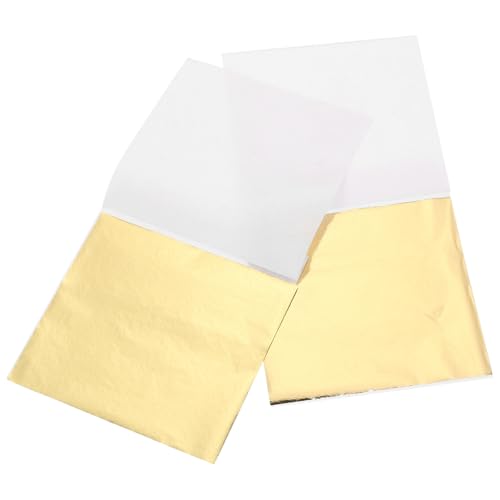 DOITOOL 200 Blatt Goldfolie Flocken Imitation Blattgold für Basteln und Möbel Deko Glänzende für Kunstprojekte und DIY Handwerk DOITOOL 200 Blatt Goldfolie Flocken Imitation Blattgold für Basteln und Möbel Deko Glänzende für Kunstprojekte und DIY Handwerk von DOITOOL