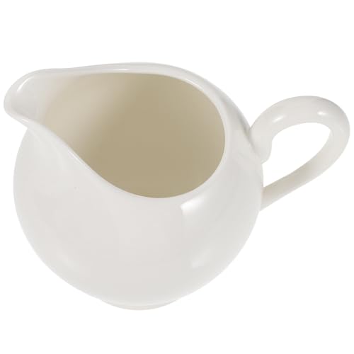 DOITOOL 200 Ml Keramik-Milchkännchen Im Japanischen Stil Mit Griff Servierkrug Soßenkrug Milchkännchen Saft Für Die Küche von DOITOOL