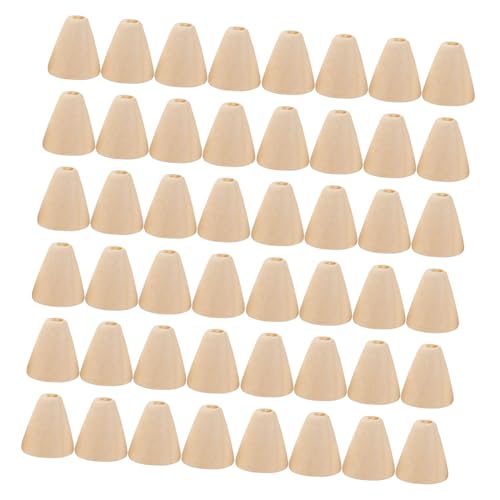 DOITOOL 200 Stück Handperlenmaterial Schmuck Große Lochperlen DIY Perlen Charms Kegelförmige Armbandperlen Kegelperlen Charms Kegelförmige Perlen DIY Schmuckperlen Bastelperlen von DOITOOL