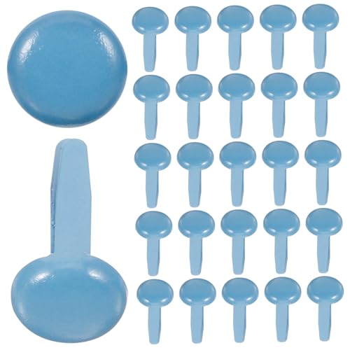 DOITOOL 200 Stück Mini Brads Metall Soliden Farben für Scrapbooking und DIY Bastelprojekte für Anwendungen Robuste und Langlebige Befestigungen von DOITOOL